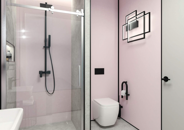 Pălărie de duș, cu baterie de duș [3]