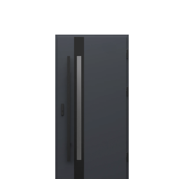 Usa de exterior din otel  Porta Thermo  Glass G2 [1]