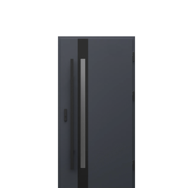 Usa de exterior din otel  Porta Thermo  Glass G2 [1]