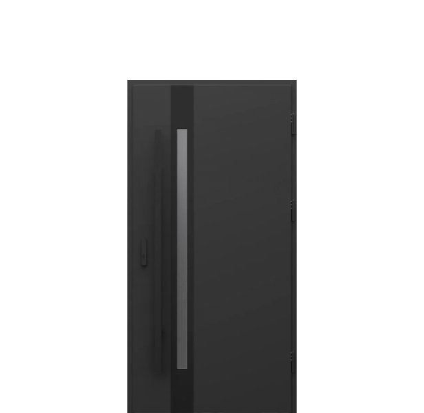 Usa de exterior din otel  Porta Thermo  Glass G2 [1]