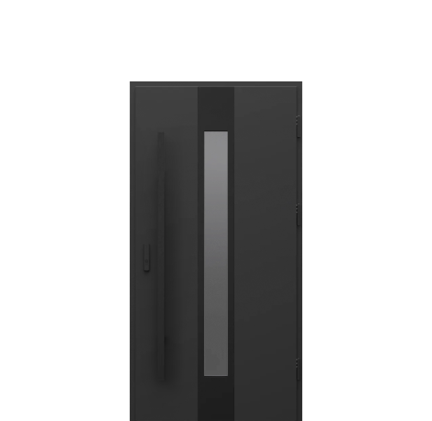 Usa de exterior din otel  Porta Thermo  Glass G3 [1]