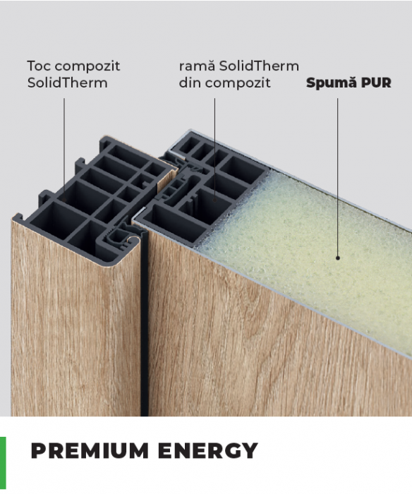 Usa de exterior din otel  Porta Thermo  Glass G4 [3]