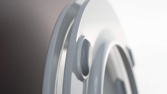 Vas de WC, cu capac, fără bordură, Deante, Silia,WHITE [4]