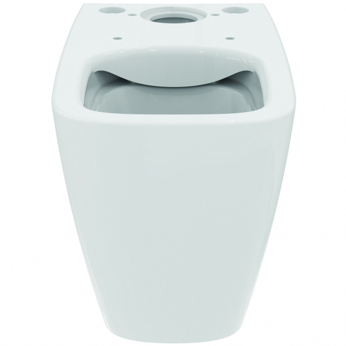 Vas wc pe pardoseala Ideal Standard I.Life B RimLess+ 66 x 35 cm, scurgere orizontala, alb [2]