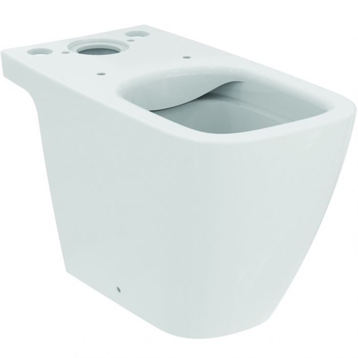 Vas wc pe pardoseala Ideal Standard I.Life B RimLess+ 66 x 35 cm, scurgere orizontala, alb [1]