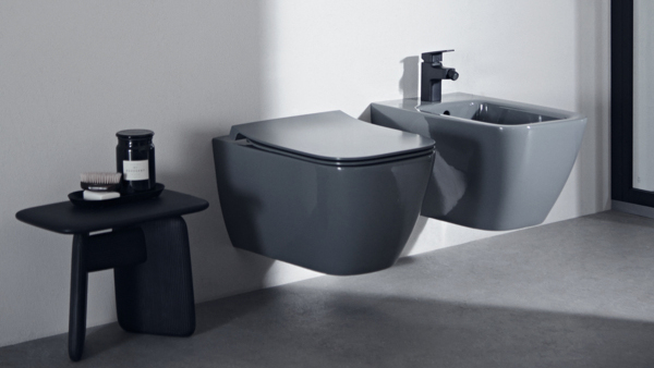 VAS WC I.LIFE B SUSPENDAT RIMLESS+, 54X35.5, FIXARE COMPLET ASCUNSA, GRI LUCIOS [4]