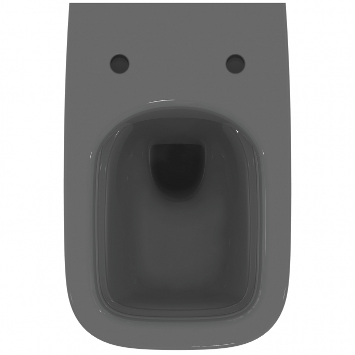 VAS WC I.LIFE B SUSPENDAT RIMLESS+, 54X35.5, FIXARE COMPLET ASCUNSA, GRI LUCIOS [3]