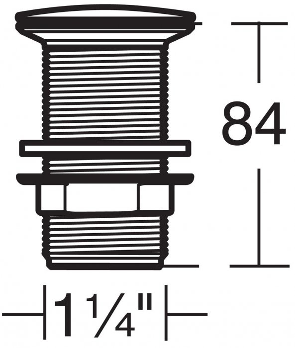 VENTIL PUSH OPEN CROM [2]