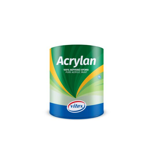 Vopsea acrilică 100% VITEX Acrylan, alb, 750ml [3]