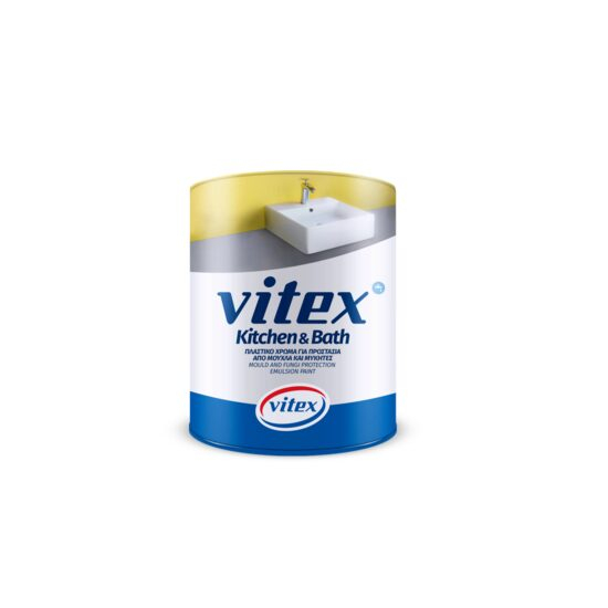 Vopsea lavabilă pentru protecția împotriva mucegaiului VITEX Kitchen&Bath, alb, 750ml [3]