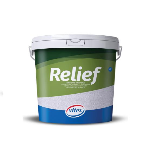 Vopsea texturată VITEX Relief, alb, 15kg [4]
