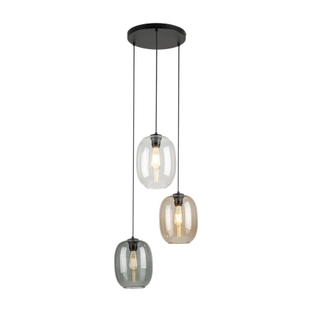 Iluminat interior si exterior - Lampă Suspendată TK Lighting ELIO MIX, 3xE27