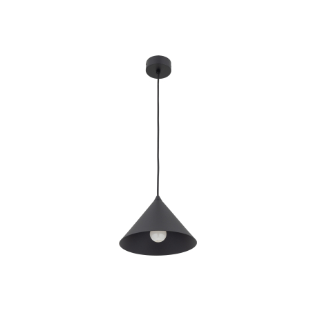 Lampă Suspendată TK Lighting CONO BLACK S 1xE14 – Pendul Modern Mic cu Abajur Conic Negru Mat [2]