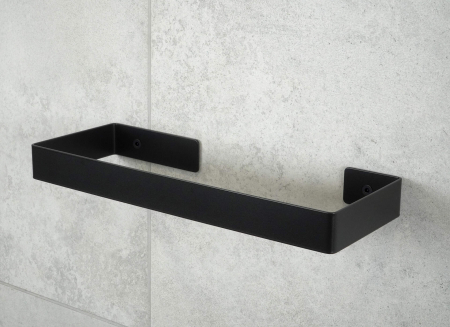 Agățătoare cu montare pe perete, pentru prosoape - 30 cm, Deante, Mokko,Negru [2]