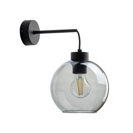 Iluminat interior si exterior - Aplica de Perete TK Lighting CUBUS Graphite, 1xE27
