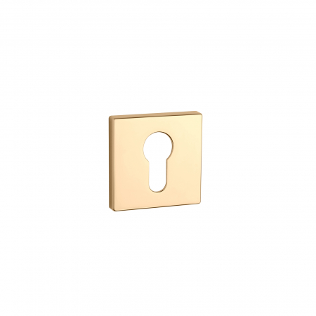 Rozete pentru manere - Rozeta APRILE Q SLIM 7MM LG - auriu lucios PZ