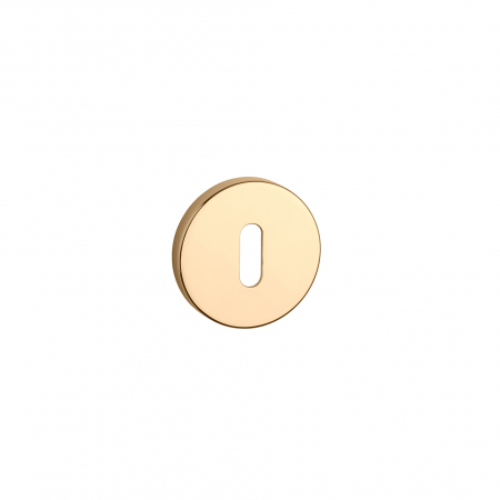 APRILE R SLIM 7MM GOLD PVD rozeta - auriu lustruit PVD OB