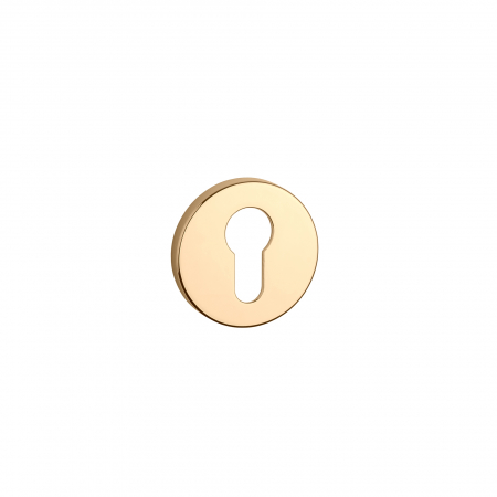 APRILE R SLIM 7MM GOLD PVD rozeta - auriu lustruit PVD PZ