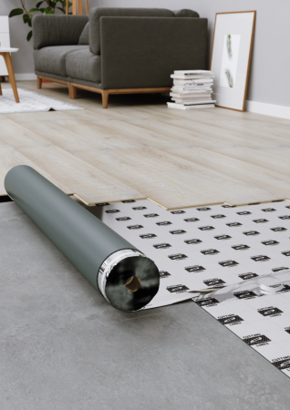 Substraturi si adezivi pentru parchet - ARBITON MULTIPROTEC ACOUSTIC 3in1 - substrat pentru parchet laminat(incalzire in pardoseala)