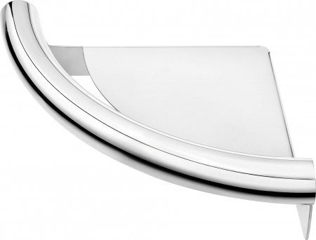 Sisteme de dus - Bară de susținere cu montare pe colț, cu raft