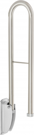Bară de susținere cu montare pe perete, pliabil - 76 cm, Deante, Vital,STAINLESS Inox [1]