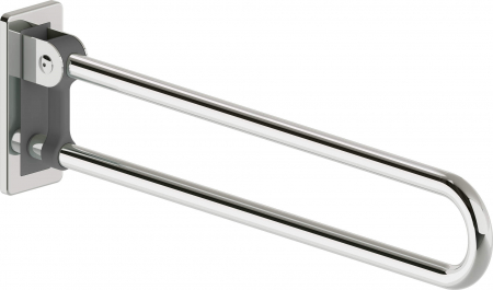 Baie - Bară de susținere cu montare pe perete, pliabil - 85 cm