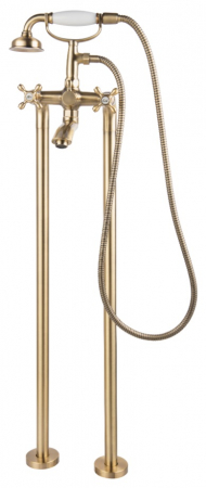 Baie - BATERIE CADA FREESTANDING LACRIMA, CU ACCESORII, BRONZ