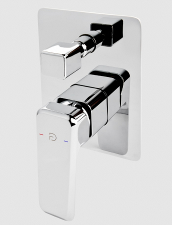 Baie - BATERIE INCASTRATA CADA/DUS BRINA CU 2 IESIRI, CROM