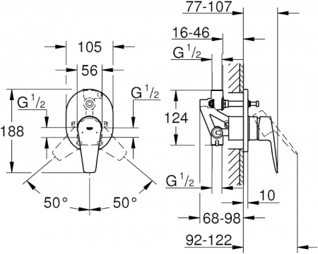 BATERIE CADA BAU EDGE INCASTRATA NEW, INCLUDE 32963000 [1]