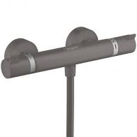 Baie - BATERIE DUS TERMOSTATICA ECOSTAT COMFORT, BRUSHED BLACK CHROME