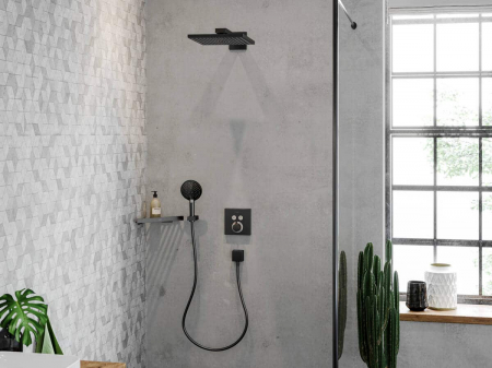 ORNAMENT DUS TERMOSTATIC SHOWER SELECT 2 IESIRI (PENTRU IBOX UNIV.), MATT BLACK [1]