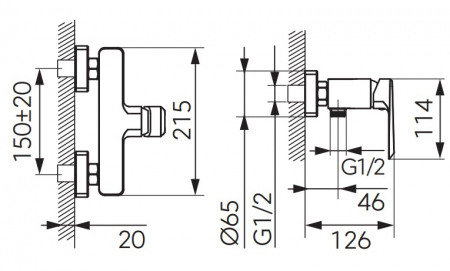 BATERIE DUS BRINA, CROM [1]