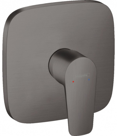 Baterii dus - ORNAMENT BATERIE DUS TALIS E, BRUSHED BLACK CHROME