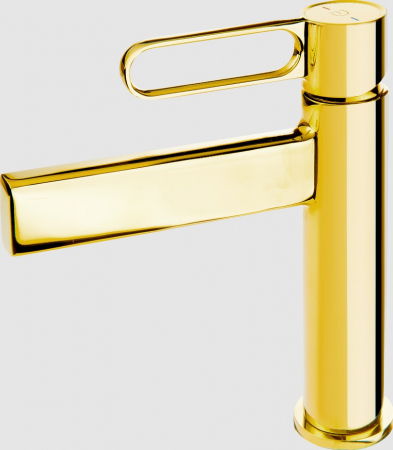 Baterii lavoar - Baterie lavoar FDesign Zaffiro, auriu lucios