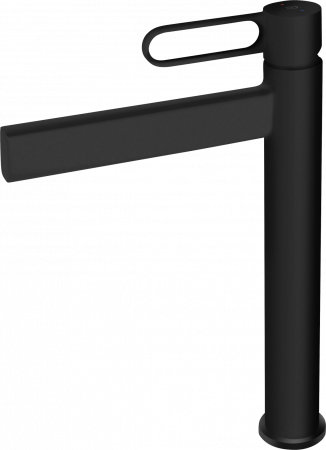 Baterii lavoar - Baterie lavoar inalta FDesign Zaffiro, negru mat