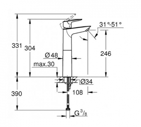 BATERIE LAVOAR BAU EDGE XL-SIZE NEW [2]