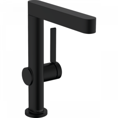 Baie - BATERIE LAVOAR FINORIS 230 CU VENTIL PUSH-OPEN, NEGRU MAT