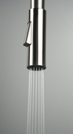 Baterie pentru bucătărie, cu pipă elastică - 2 Funcții [1]