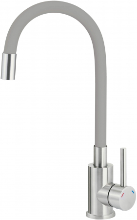 Import - Baterie pentru bucătărie, cu pipă elastică