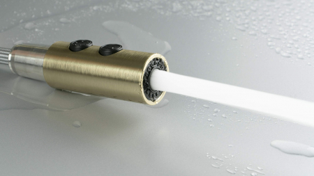 Baterie pentru bucătărie, cu pipă extractibilă - 2 Funcții [4]