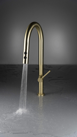 Baterie pentru bucătărie, cu pipă extractibilă - 2 Funcții [1]