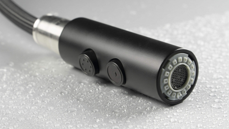 Baterie pentru bucătărie, cu pipă extractibilă - 2 Funcții [3]