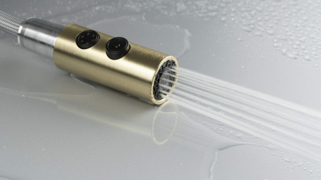 Baterie pentru bucătărie, cu pipă extractibilă - 2 Funcții [3]