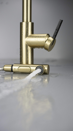 Baterie pentru bucătărie, cu pipă extractibilă [3]