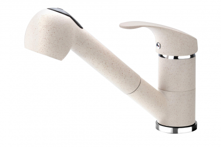 Bucatarie - Baterie pentru bucătărie, cu pipă extractibilă, Deante, Pepe,SANDY