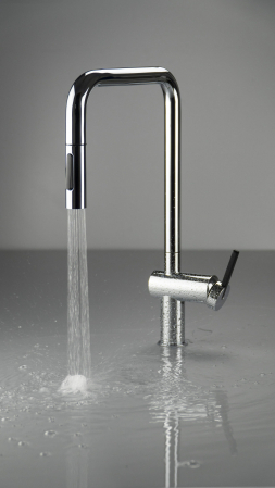 Baterie pentru bucătărie, cu pipă extractibilă [2]