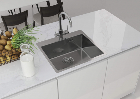 Chiuvetă din inox, 1-cuvă [9]