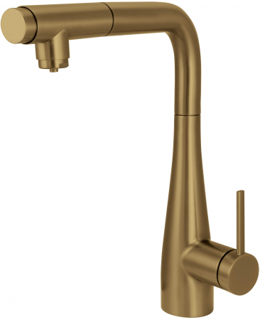 Import - Baterie pentru bucătărie, cu racord pentru filtrul de apă, cu pipă extractibilă