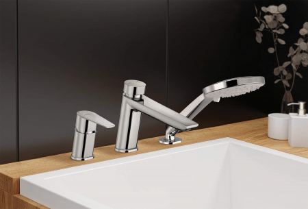 Baterie pentru cadă, 3-orificii [1]