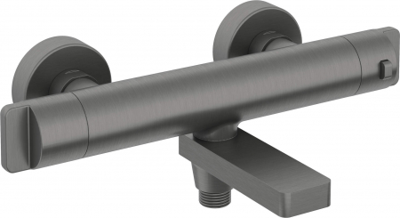 Baterii de baie - Baterie pentru cadă, cu termostat, Deante, Deante termostatic,Titanium